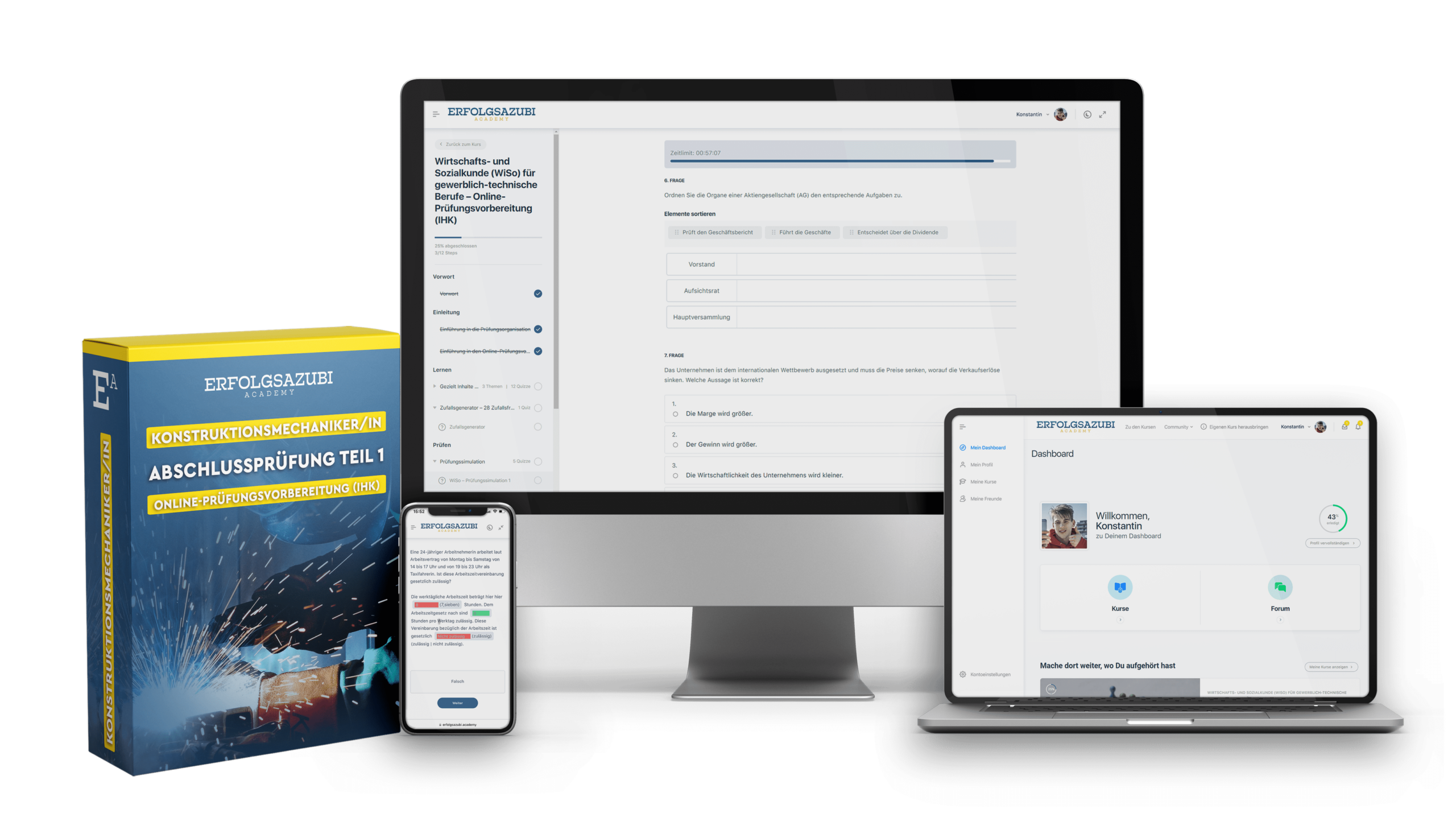 Konstruktionsmechaniker Abschlussprüfung Teil 1 – Online-Prüfungsvorbereitung (IHK) – ErfolgsAzubi® Academy Konstruktionsmechaniker Abschlussprüfung Teil 1 – Online-prüfungsvorbereitung (ihk) – Konstruktionsmechaniker Abschlussprüfung Teil 1 – Online-prüfungsvorbereitung (ihk) – Erfolgsazubi® Academy